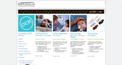 Desktop Screenshot of oem.respironics.com