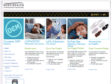 Tablet Screenshot of oem.respironics.com